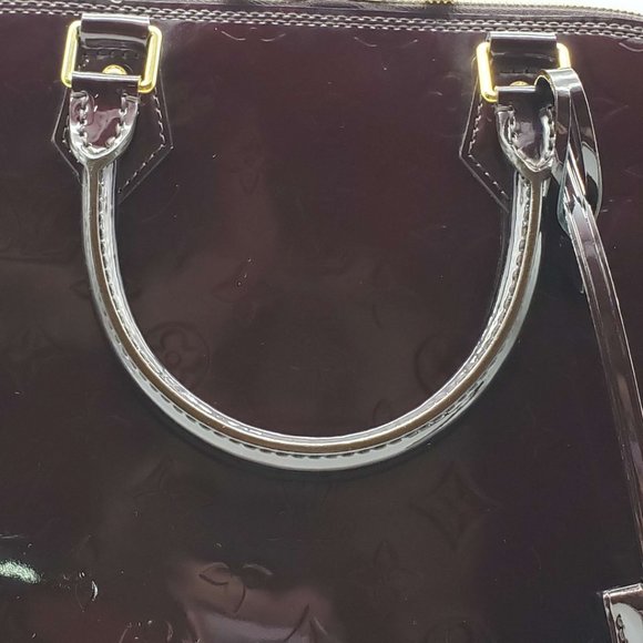 Louis Vuitton Alma GM Vernis Monogram Hand Bag - Picture 6 of 14